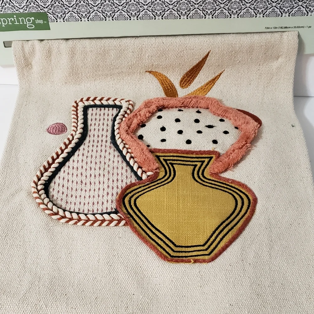 Boho Table Runner NWT